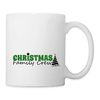 Weihnachten Family Crew - Tasse - Weiß - Rechts