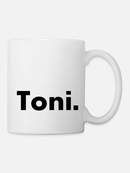 Toni - name - font - Mug - white