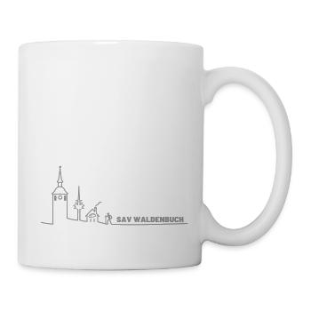 SAV Skyline Wabu, grau - Tasse - Weiß - Rechts