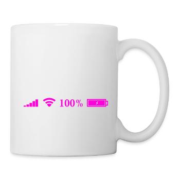 Wi-Fi icon - Mug - white - Right