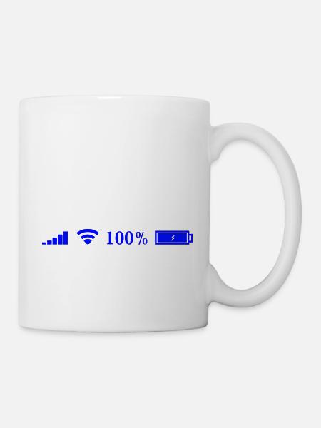 Symbole - Tasse - Weiß
