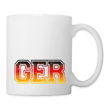 GER Deutschland Allemagne - Mug blanc - blanc - Droite