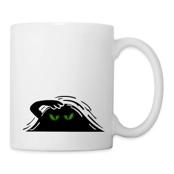 Ghost Eyes Spirit Evil Eye - Mug - white - Right