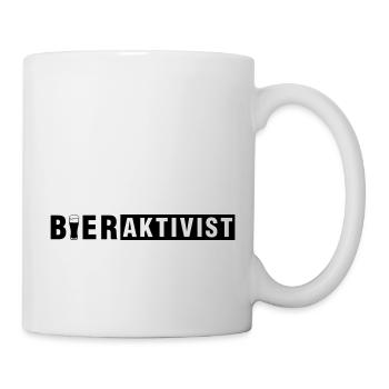 Bieraktivist - Tasse - Weiß - Rechts