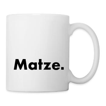 Matze Matthias Mathias - font name first name - Mug - white - Right