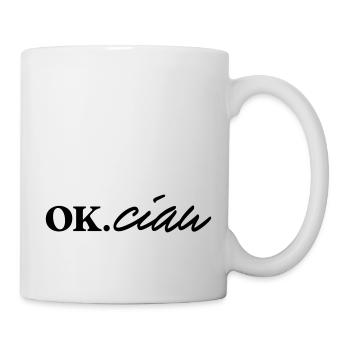 OK CIAU - Mug blanc - blanc - Droite
