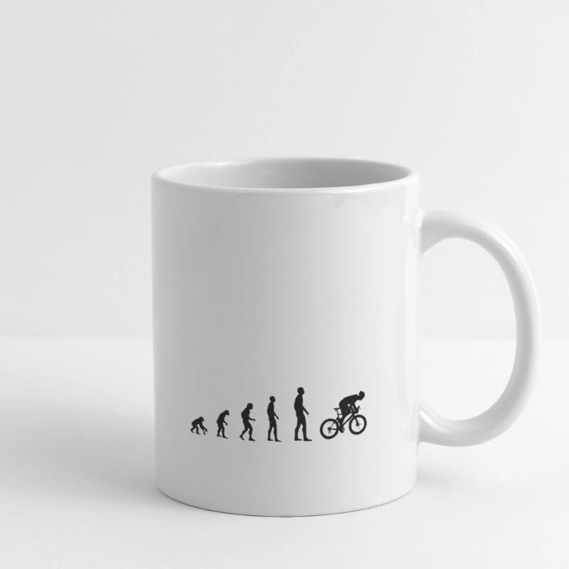 Vélo de route à vélo - Evolution Mug blanc