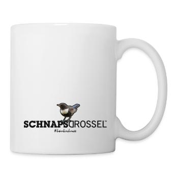 SCHNAPSDROSSEL - Tasse - Weiß - Rechts