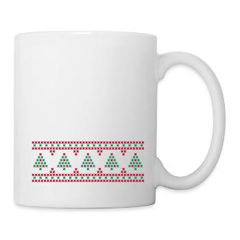 Christmas tree - Mug - white - Right