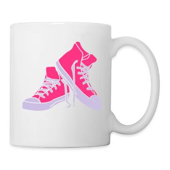 cool shoes - Mug - white - Right