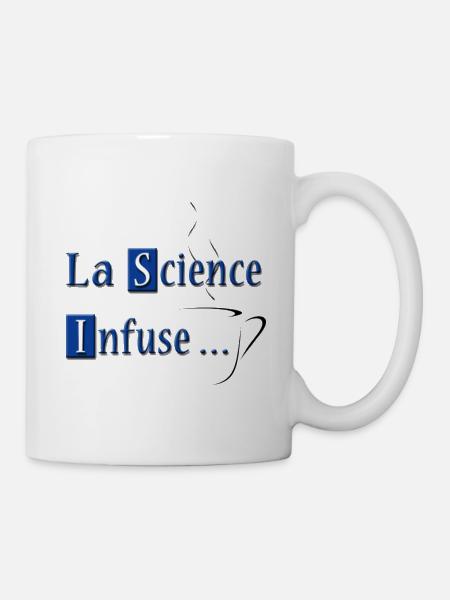 La Science Infuse - Mug blanc - blanc
