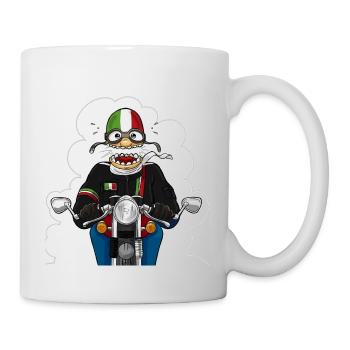 guzzi - Tasse - Weiß - Rechts