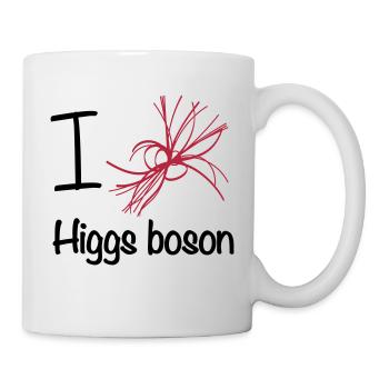 I love Higgs boson - Mug blanc - blanc - Droite