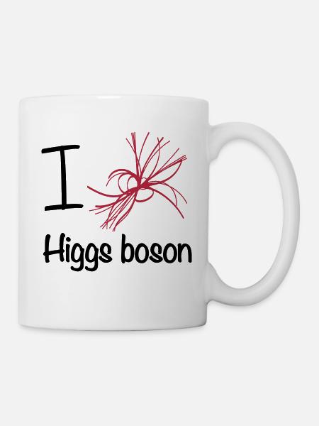 I love Higgs boson - Mug blanc - blanc