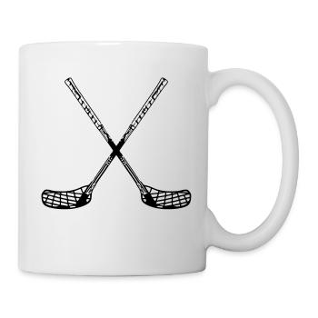 Floorball Sticks - Mug - white - Right