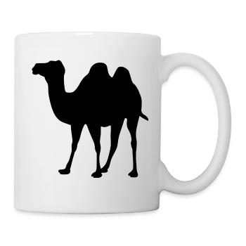 Kamel - Tasse - Weiß - Rechts