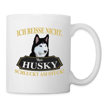 HUSKY - Tasse - Weiß - Rechts