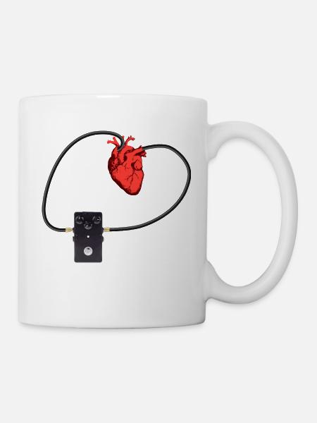 Phaser Herz - Tasse - Weiß