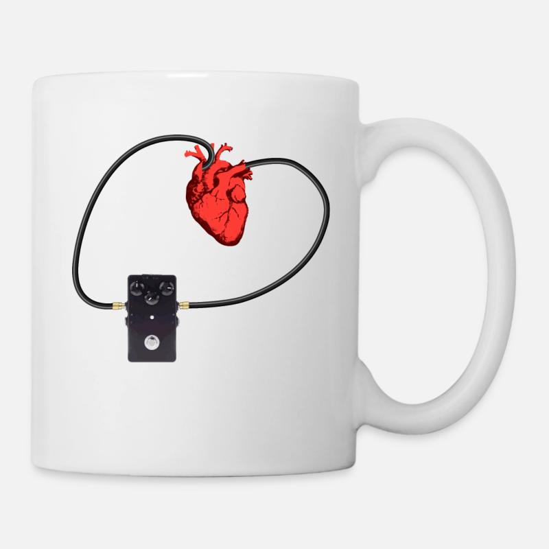 Phaser Herz - Tasse - Weiß