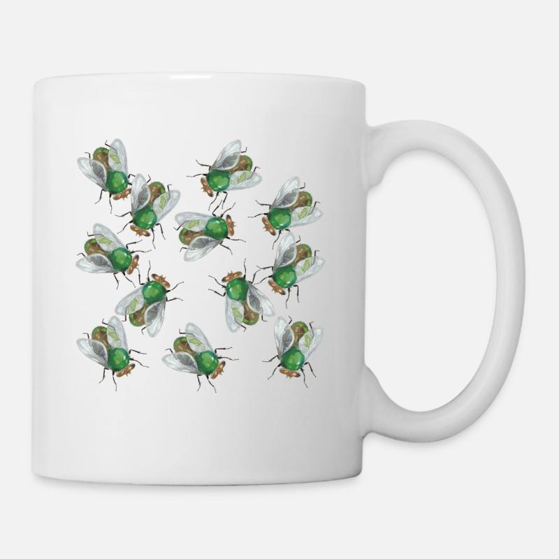 Flying pattern - Mug - white
