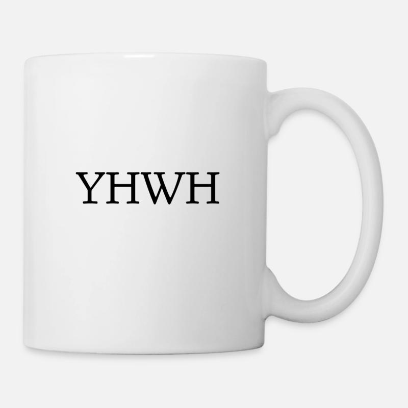 YHWH - Mug blanc - blanc