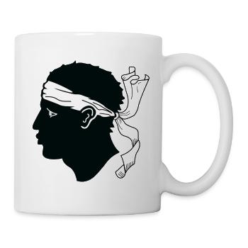 Korsika! - Tasse - Weiß - Rechts