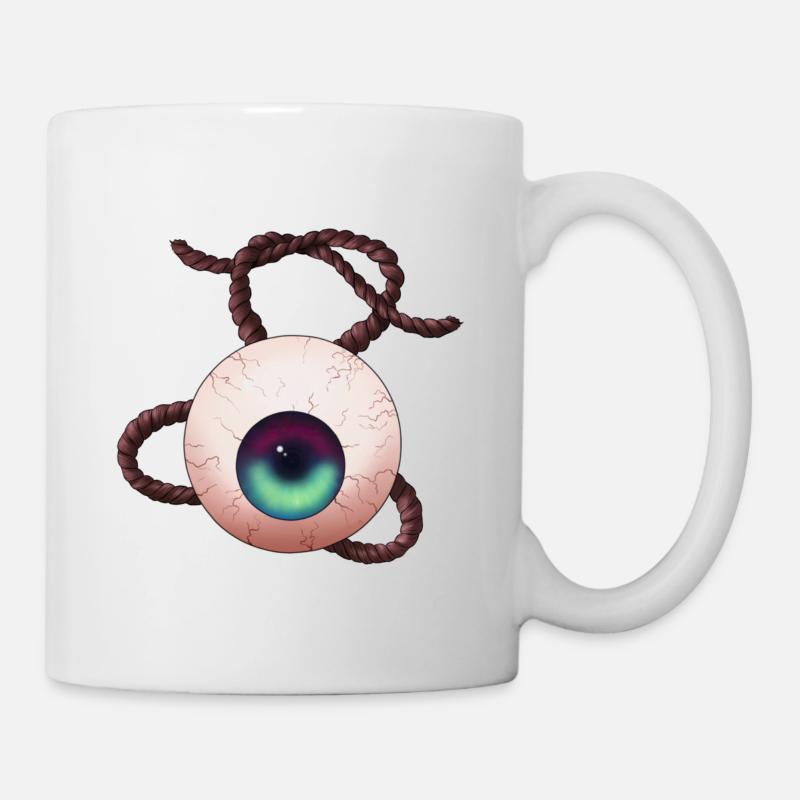 Eyeball - Tasse - Weiß
