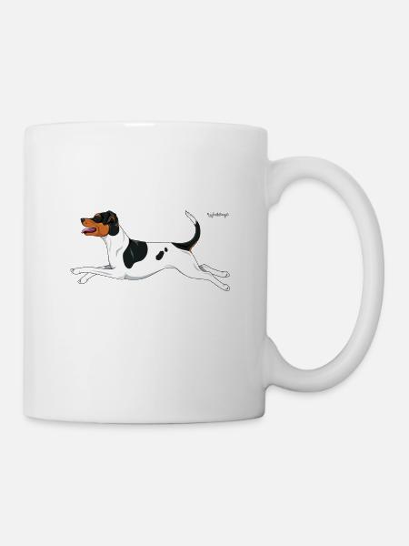 Terrier Brésilien Diamonds3 - Mug blanc - blanc