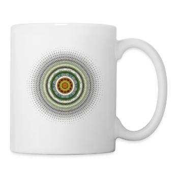 MANDALA - Mug blanc - blanc - Droite