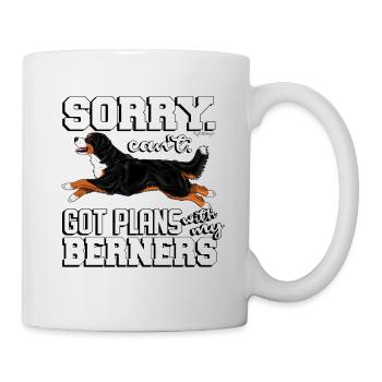 Bernese Berner Plans 2 - Mug - white - Right
