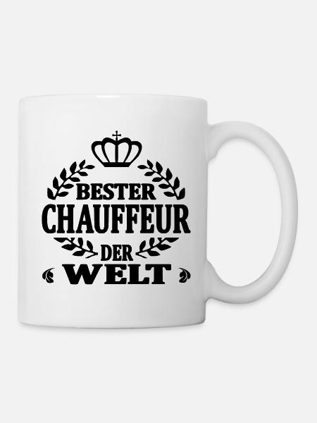 Bester chauffeur der welt - Tasse - Weiß