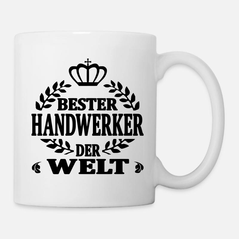 Bester handwerker der welt - Tasse - Weiß