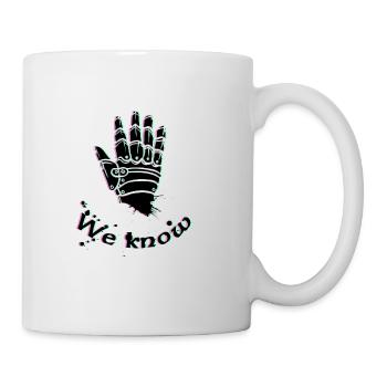 nous savons - Skyrim, Dark Brotherhood - Mug blanc - blanc - Droite