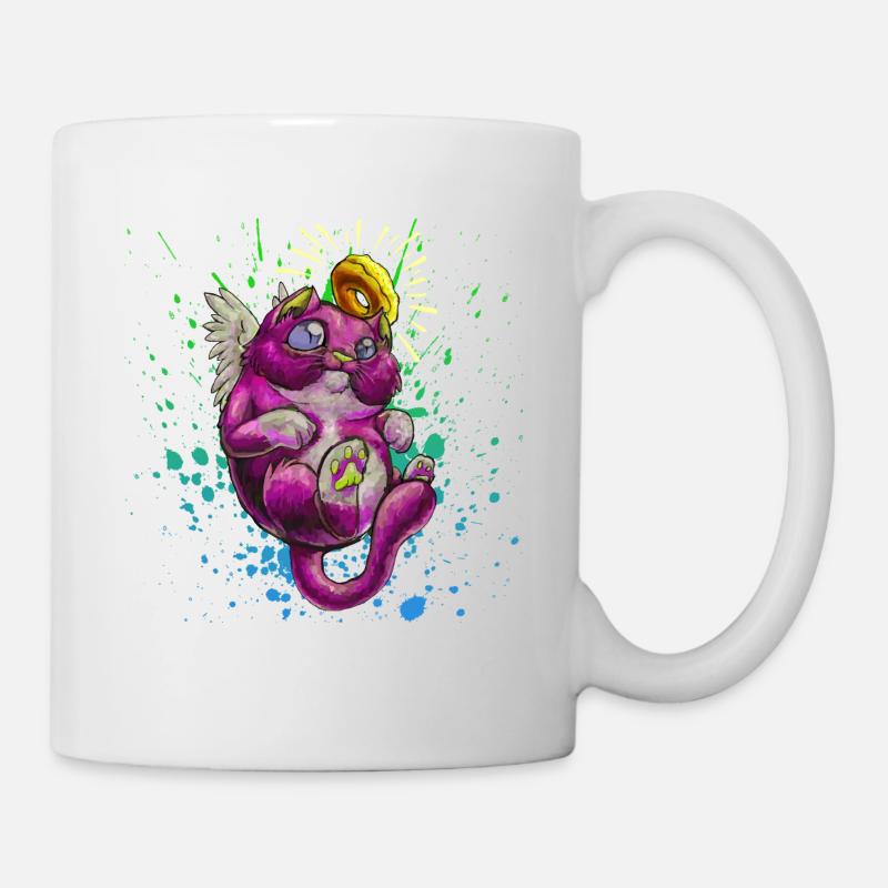 Holy Cat - Tasse - Weiß