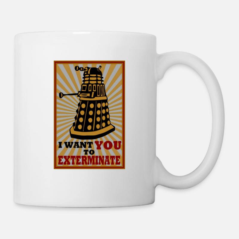 Dalek - Tasse - Weiß