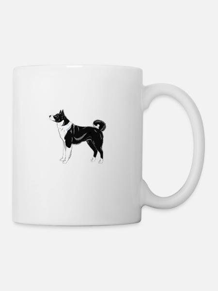 Karelische Diamanten 2 - Tasse - Weiß