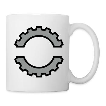 EBM Logo 5 (Vektor) - Tasse - Weiß - Rechts