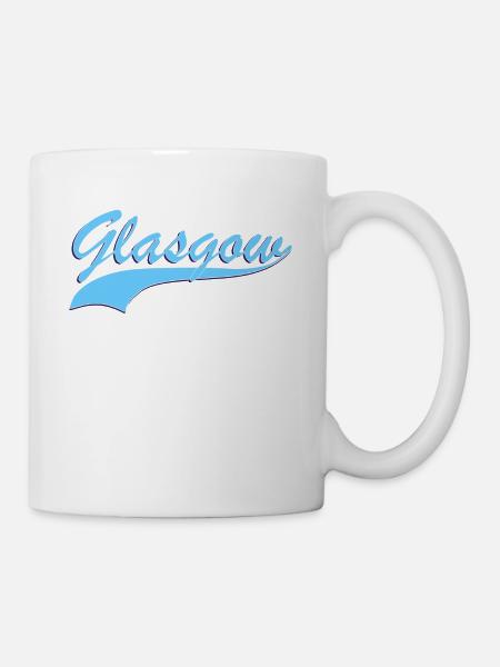 Glasgow - Tasse - Weiß