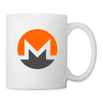 Monero Logo Coin - Mug blanc - blanc - Droite