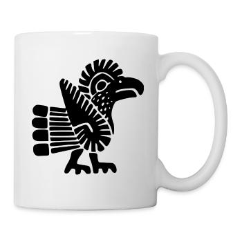 Vogel Maya - Tasse - Weiß - Rechts