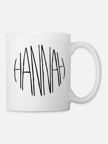 Hannah Geschenk - Tasse - Weiß