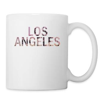 Los Angeles Schriftzug - Tasse - Weiß - Rechts