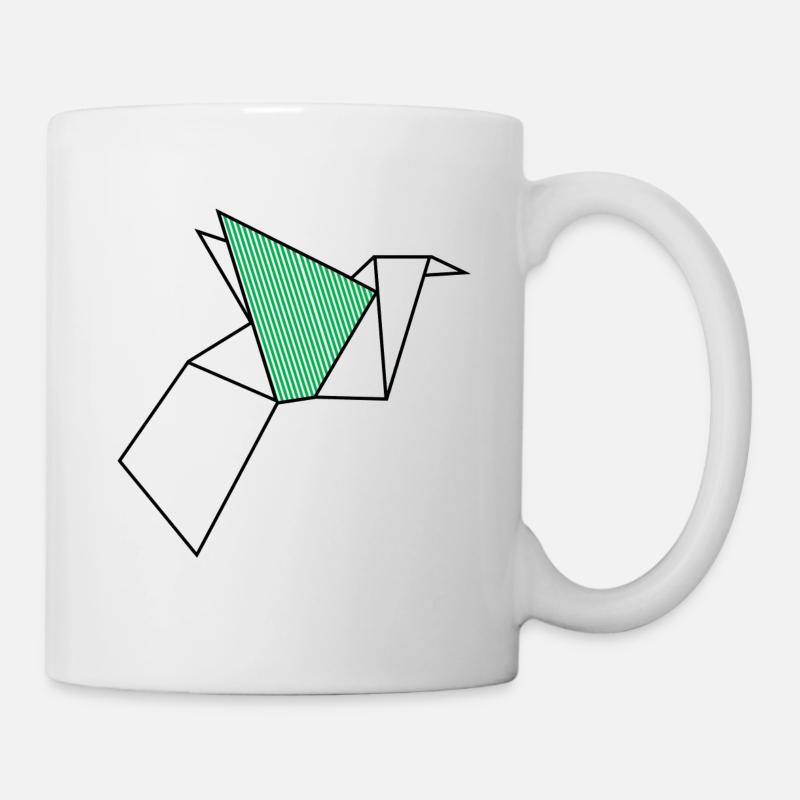 grue - Mug blanc - blanc