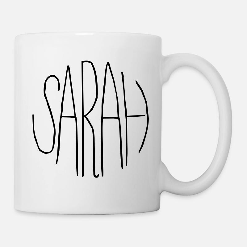 Cadeau de Sarah - Mug blanc - blanc