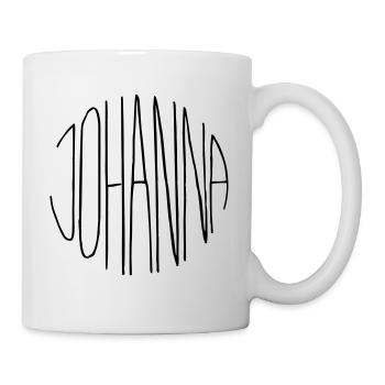 Johanna Geschenk - Tasse - Weiß - Rechts