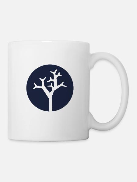 WhiteTree - Tasse - Weiß