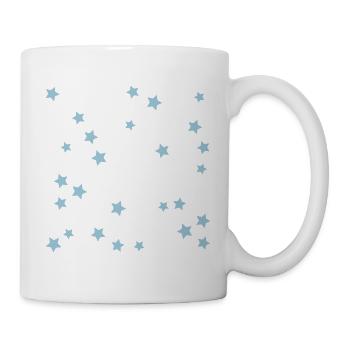 Étoiles - personnalisable et la couleur modifiable - Mug blanc - blanc - Droite
