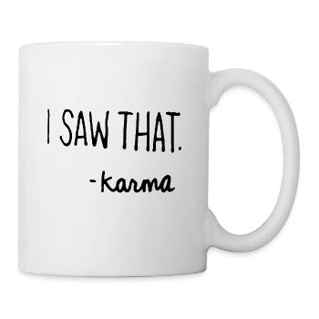 karma - Mug - white - Right