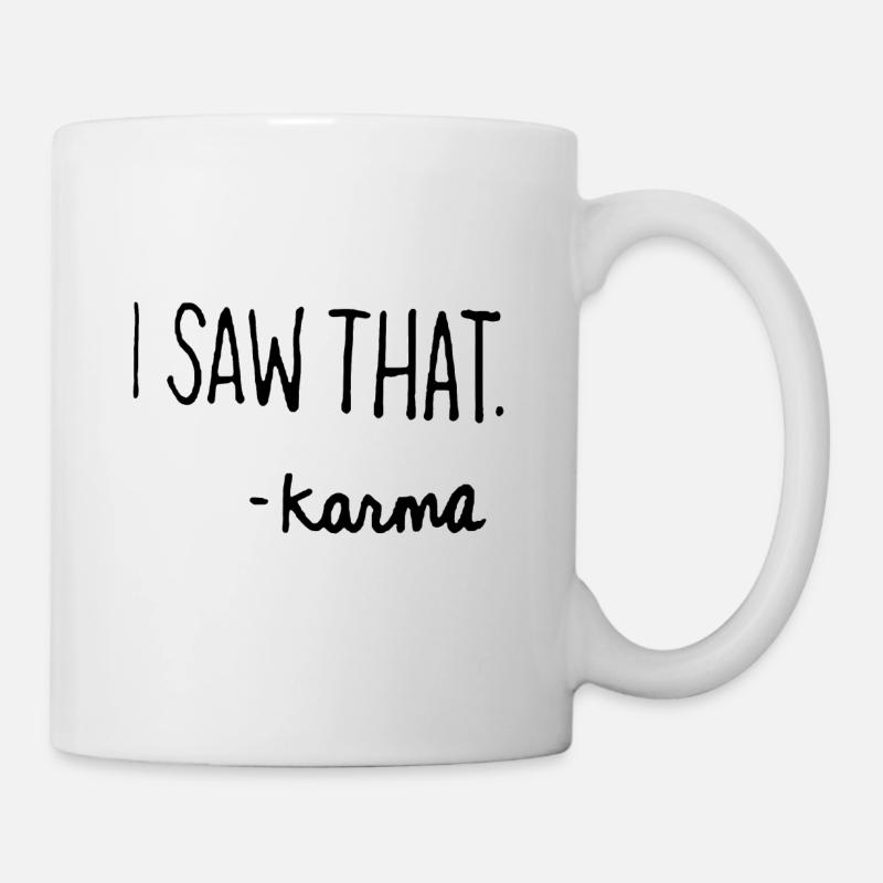 karma - Kop/krus - hvid