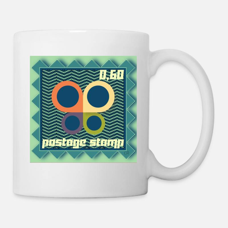 Grafik Kunst 🎨 - Tasse - Weiß